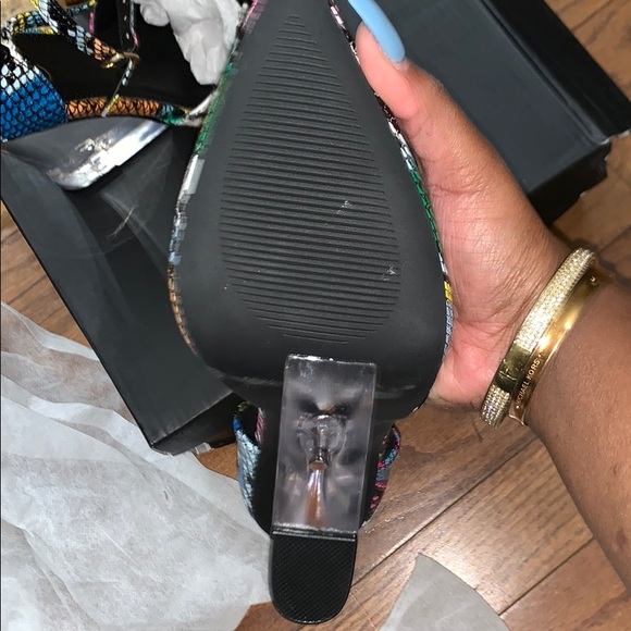 Multi color wedges / heels - Picture 4 of 7